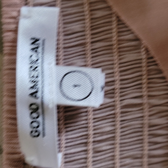 Good American The Too Tempted Rose Gold Corset Top US 2-4 - Picture 12 of 12